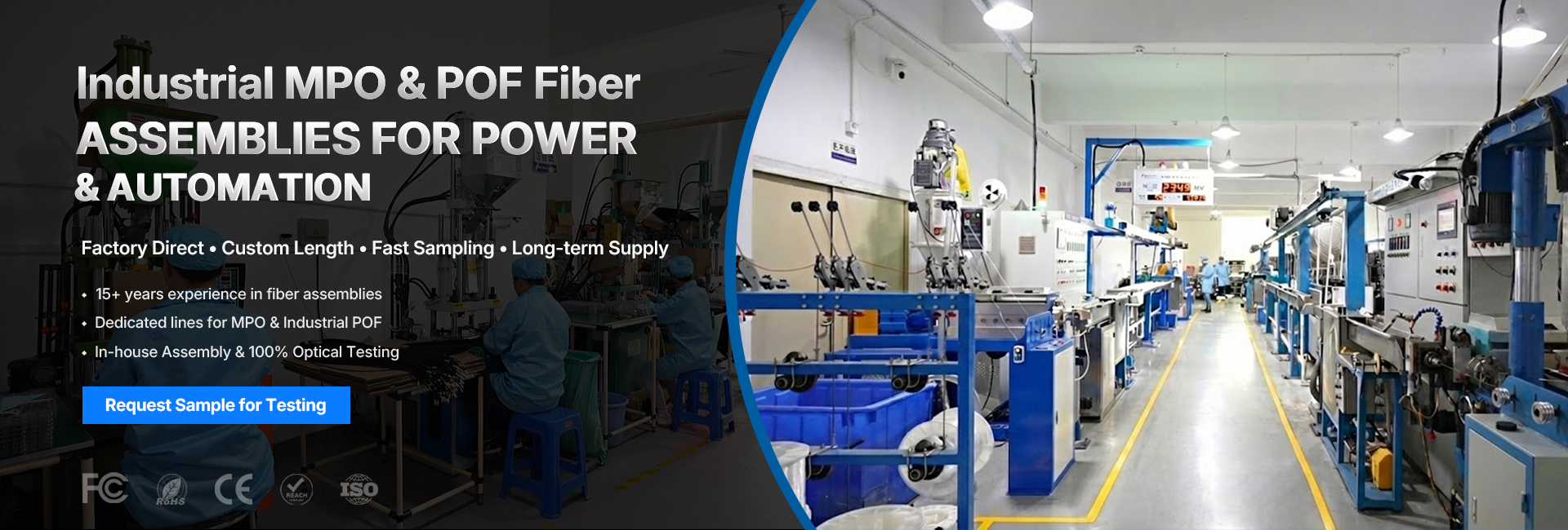 Quality MTP MPO Fiber Patch Cable factory