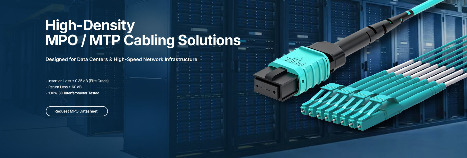 Quality MTP MPO Fiber Patch Cable factory