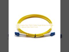 LC-LC Duplex Fiber Patch Cable Single Mode LC/UPC to LC/UPC Optical Fiber Patch Cord
