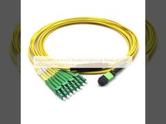 8 Fiber MPO to 4 x LC Duplex Singlemode Breakout Cable | 40G QSFP+ PSM4 Breakout Harness (G.657.A1)