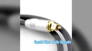 Audiophile Toslink Cable HiFi Sound Upgrade
