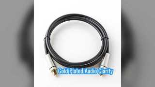 Toslink RCA Cable 24K Gold Plated