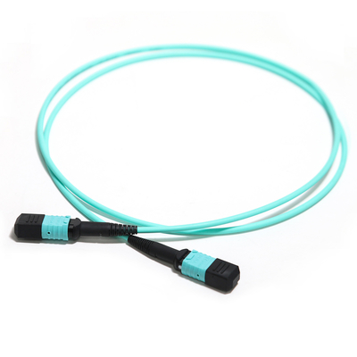 Factory Outlet MTP/MPO Optical Patch Chord Blue OM3 Duplex GR-1435-Core For WLAN Net