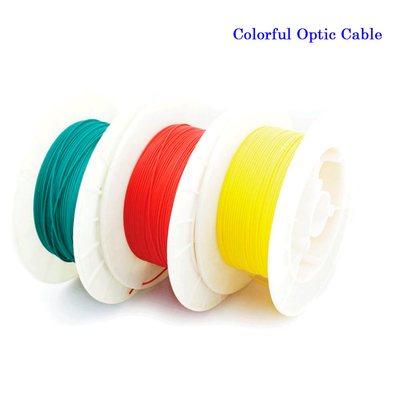 Buy Full Color PMMA Plastic Optical Fiber Cable Flame Retardant Polyolefin Insulated 5M/10M For Car/Home Decoration online manufacture