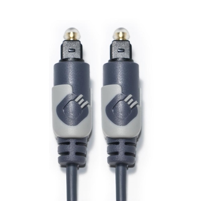 Buy Toslink Digital audio Cable OD4.0 Optic Fiber Cable Plated ABS Round Connector HiFi Sound For Home Theater CD Soundbar online manufacture