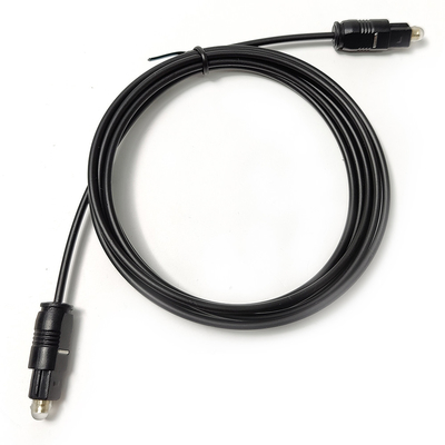 Buy Toslink Cable OD2.2mm Thin Plastic Audio Male/Male Coax Cable 1-15M online manufacture