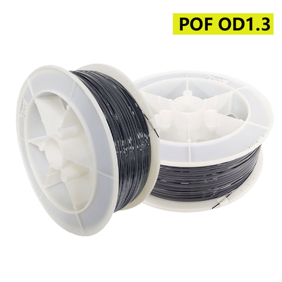 Buy POF OD1.3 Om1 Om2 PMMA Fiber Optic Cable Coaxial Type Large Aperture Factory Price For Signal Trans/Docrating online manufacture