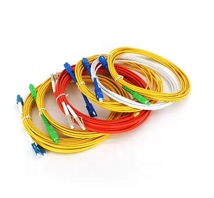 Buy OPTICAL FIBER PATCH CORD simplex FC ST LC SC Multimode  5M 3M 2M 1M FIBER OPTIC CABLE online manufacture