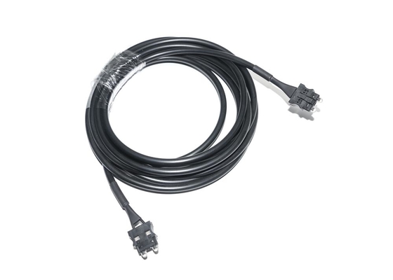 Buy Anti Vibration PMMA Plastic Fiber Optic Cable Anti Electromagnetic Black Color online manufacture