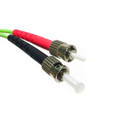 Fibre Optic Cable Multimode ST Duplex MM OM2 50/125 3.0mm Fiber Patch Cord ST-LC UPC, 1M/2M/3M/5M/10M