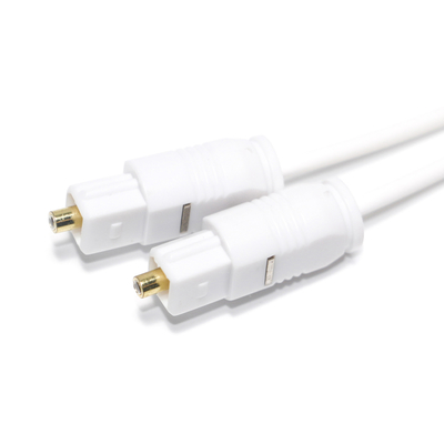 Factory Outlet Digital Optical Audio Cable White Toslink SPDIF Ultra-Thin For Home Sound Bar Mini CD