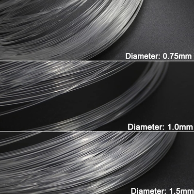FTTH Fiber Drop Cable PMMA Core 0.25mm-10mm Plastic Optical Fiber Transparent For Trans Date / Signal