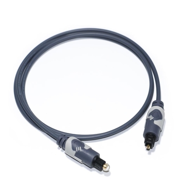 Toslink Digital audio Cable OD4.0 Optic Fiber Cable Plated ABS Round Connector HiFi Sound For Home Theater CD Soundbar