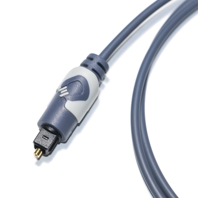 Toslink Digital audio Cable OD4.0 Optic Fiber Cable Plated ABS Round Connector HiFi Sound For Home Theater CD Soundbar