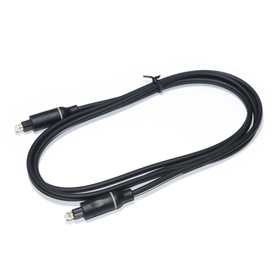 1.5M - 5M Toslink Digital Cable OD4.0 Black Plastic Connector For Home Theater CD Soundbar