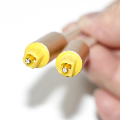 OD4.0 Braided Toslink Digital Cable Plastic Shell Connector For Soundbar 1.8M 2.4M 3M