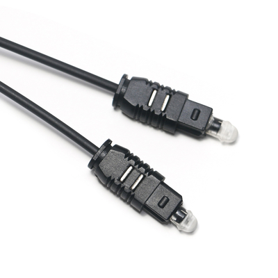 Toslink Optic Cable OD2.2 Black Ultra Thin Spdif Output Cable For Soundbar Mini Player CD
