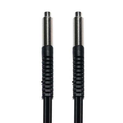 12 - 24VDC Optic Fiber Sensor Diffuse Reflection M3 M4 Connector 0.8m