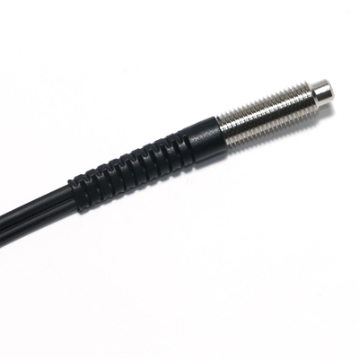 12 - 24VDC Optic Fiber Sensor Diffuse Reflection M3 M4 Connector 0.8m