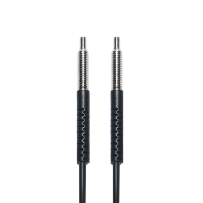 Corrosion Resistant Optic Fiber Sensor Double Connector M3 M4 Series Connector 0.8mm
