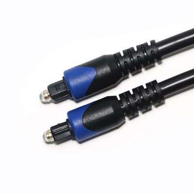 TOSLINK Optical Audio Digital Cable OD6.0 ABS Connector Plated Gold Port For Home Theatre Soundbar CD Player 1M