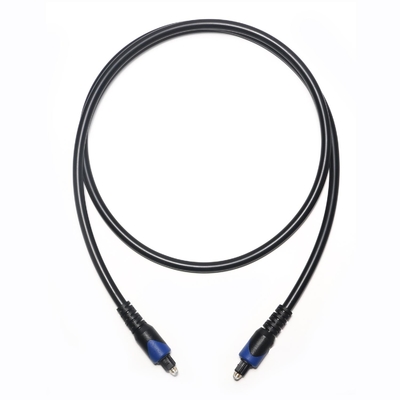 TOSLINK Optical Audio Digital Cable OD6.0 ABS Connector Plated Gold Port For Home Theatre Soundbar CD Player 1M