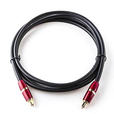 Toslink Digital Optic Cable PVC Plated Gold Spdif Connector for Soundbar TV Player 3 Color 1M