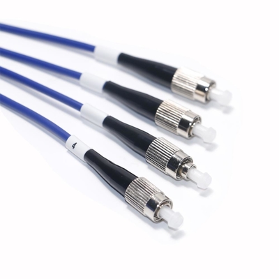 Optical Fiber Patch Cord FC-ST OM3 4Mode 4Core Wire OD 2.0/3.0mm  For Surveillance Camera Indoor Computer Connector