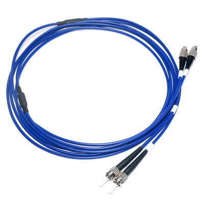 Factory Outlet ST 2/2 Single-Mode-Core Fiber Optic Patch Cord for WLAN LAN minitor computer conmunication