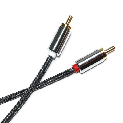 RCA Premium Quality Digital Audio SPDIF 3.5mm knited Nylon Aluminum alloy Male to Male For VCD DVD TV  Soundbar