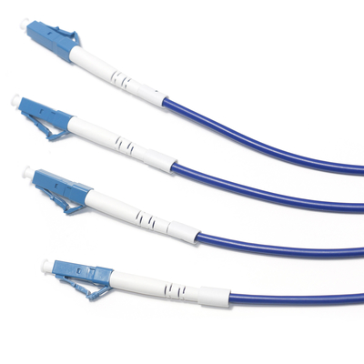 Fiber Optic Patch Cord Muti-Core Mode OM4/OM5 4/4 SC LC For Survailiance WLAN LAN