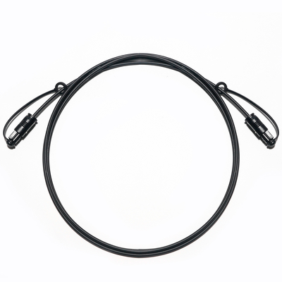 Factory Outlet Toslink Black PVC OD4.0mm 2.2mm Core Fiber Digital Cable For Mini Player CD Soundbar