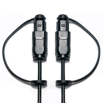 Factory Outlet Toslink Black PVC OD4.0mm 2.2mm Core Fiber Digital Cable For Mini Player CD Soundbar