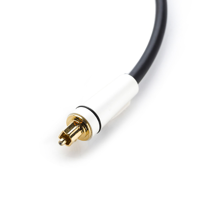 Outdoor TV Speaker Toslink RCA Cable With 24K Gold Plated Connector