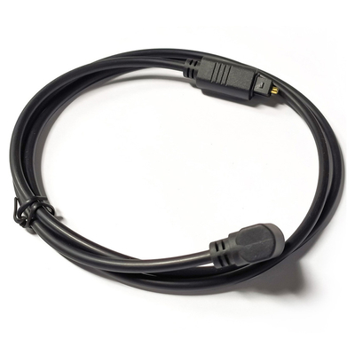 facotry outlet Toslink Digital Audio Cable Black OD4.0 Square Interface 90° 0.5M for mini Player soundbar