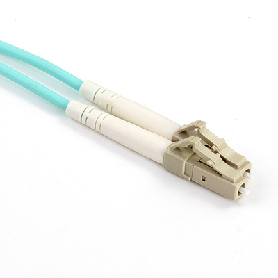 Blue LC UPC 12 Core Ribbon Fiber Pigtails Grey Port 0.9mm Gigabit Ethernet Speeds 1.5m-3m