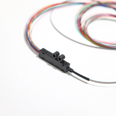 Multimedia Fiber Optic Pathc Cord 1310nm Blue FC UPC 12 Core Ribbon Pigtail