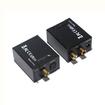 Factory Outlet Digital Optical Fiber To Analog 3.5mm Toslink/SPDIF Audio Converter DTA10