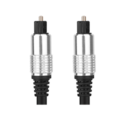 Factory price Brand New Toslink Fiber Optical Cable Gold Port Plated White Alumium Shell For Home Theatra 1.2M