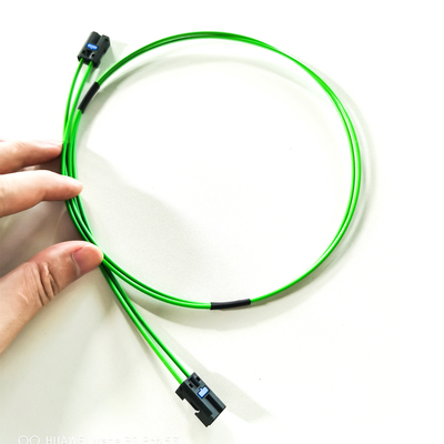 22cm Fiber Most Optic Loop Bypass Olive Green Cable Female Adapter For BGM Mercedes