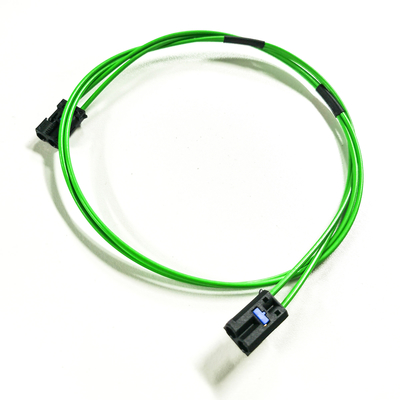 22cm Fiber Most Optic Loop Bypass Olive Green Cable Female Adapter For BGM Mercedes