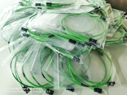 22cm Fiber Most Optic Loop Bypass Olive Green Cable Female Adapter For BGM Mercedes