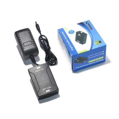 Optical Fiber Converter Coaxial To Optical SPDIF Converter 1.4 Splitter 4K×2K Support 3D