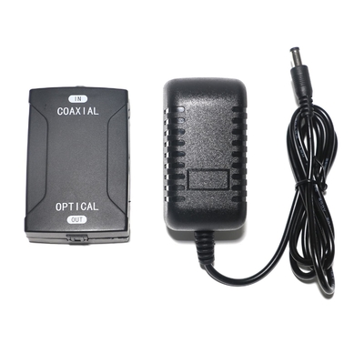 Optical Fiber Converter Coaxial To Optical SPDIF Converter 1.4 Splitter 4K×2K Support 3D