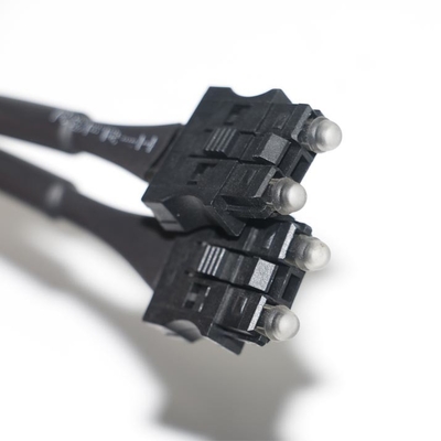180dB/Km Servo Optical Optical Fiber Cable OD4.0 Black Cable For Equipment Test, Machine Connector Servo System