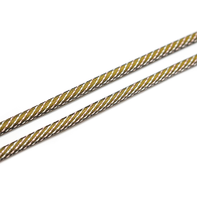 Factory Outlet Optic Cable Rope, Alternetive Muti Color&Patern PVC, Woven  LSZH Sheath Rope OD2.2/4.0/5.0/6.0