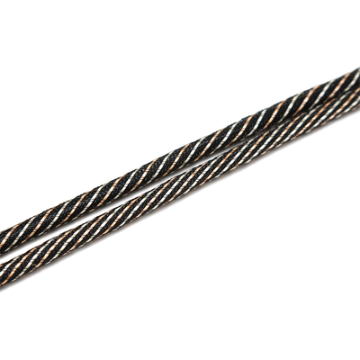 Factory Outlet Optic Cable Rope, Alternetive Muti Color&Patern PVC, Woven  LSZH Sheath Rope OD2.2/4.0/5.0/6.0