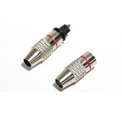 Toslink Audio Cable Accessories& Alumiunm Alloy Zinc Alloy Shell Custimized As You Will
