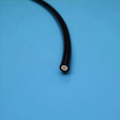 Factory Outlet POF 10mX 6mm  Outer Diameter PVC PMMA Plastic Black Jacket  Glow Fiber Optic Cable For Light Decorative