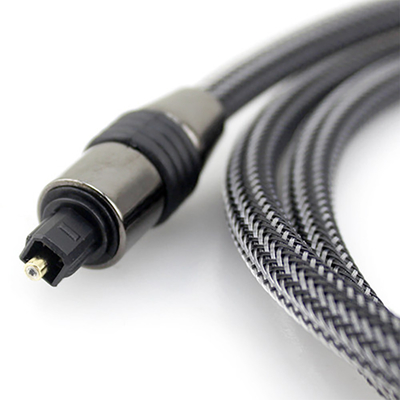 Optical Fiber Audio Cable Toslink SPDIF Nylon Cable OD4.0 1m 2m 3m For Blu-Ray CD DVD Player Xbox 360 PS3 Mini Disc